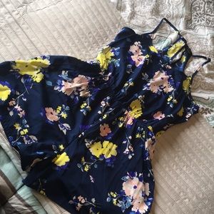 Floral Silky Romper